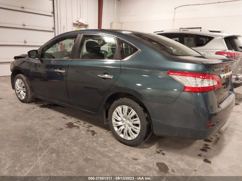 2014 NISSAN SENTRA FE+ S - 3N1AB7AP0EY274432