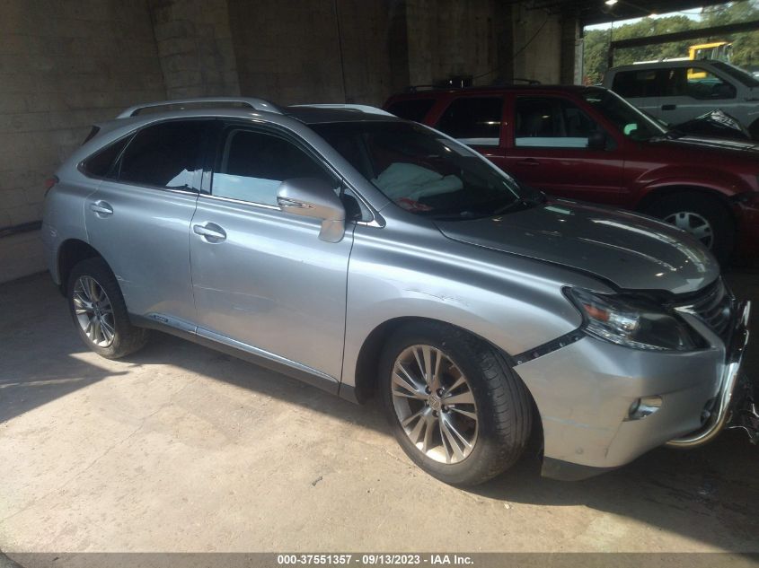 2013 LEXUS RX 450H - JTJBC1BA5D2051187