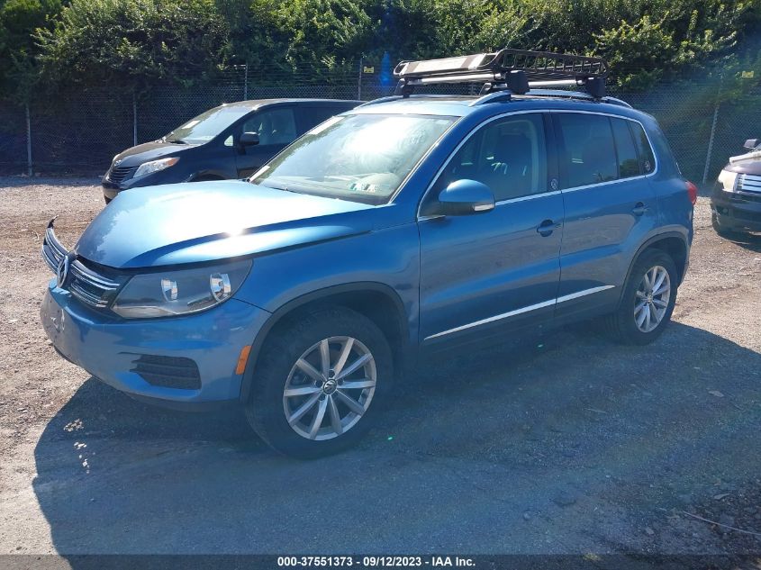 2017 VOLKSWAGEN TIGUAN WOLFSBURG EDITION - WVGSV7AX7HK002709