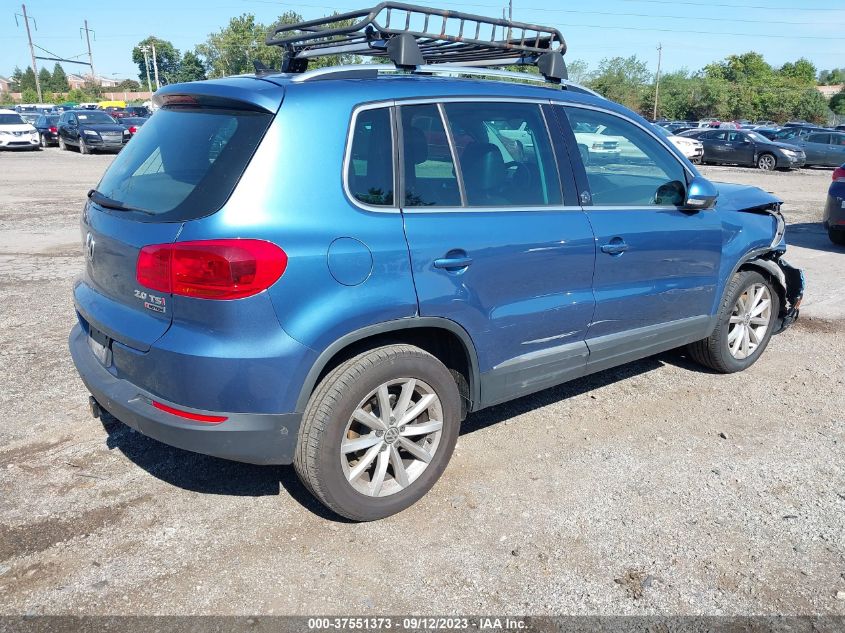 2017 VOLKSWAGEN TIGUAN WOLFSBURG EDITION - WVGSV7AX7HK002709