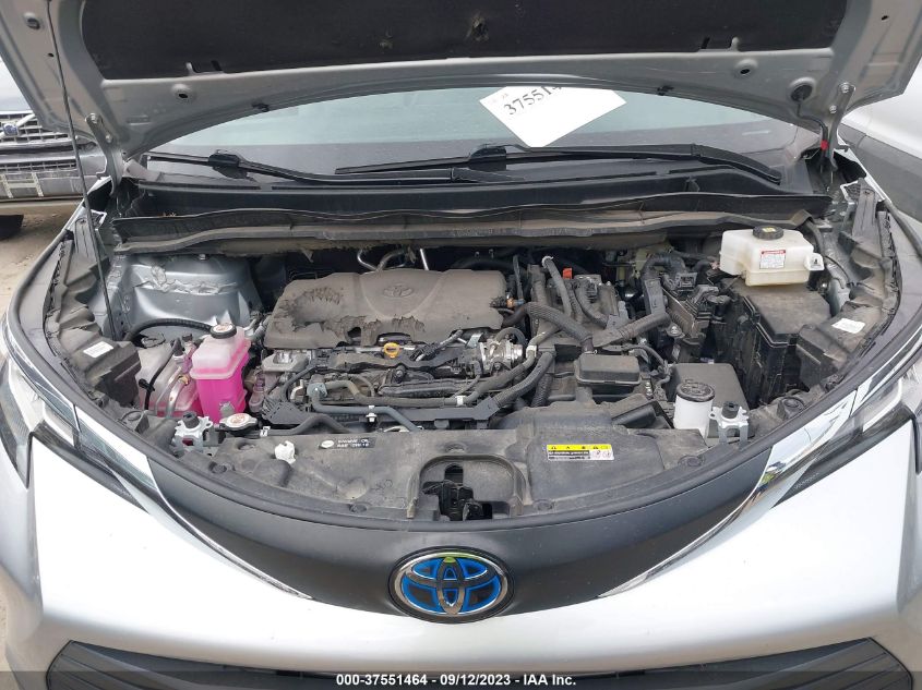 2022 TOYOTA SIENNA LE - 5TDKRKEC9NS082294