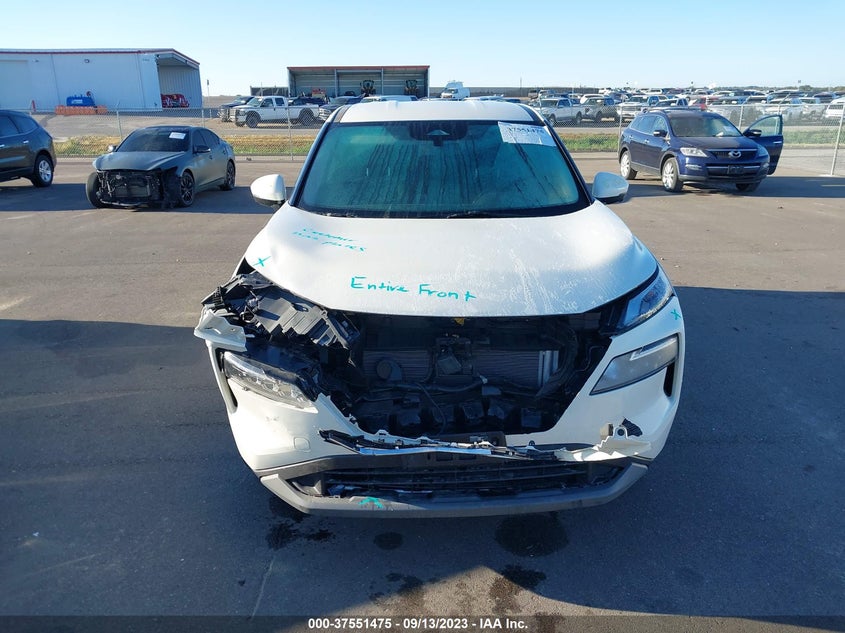VIN JN8AT3BB6MW210010 2021 NISSAN ROGUE SV