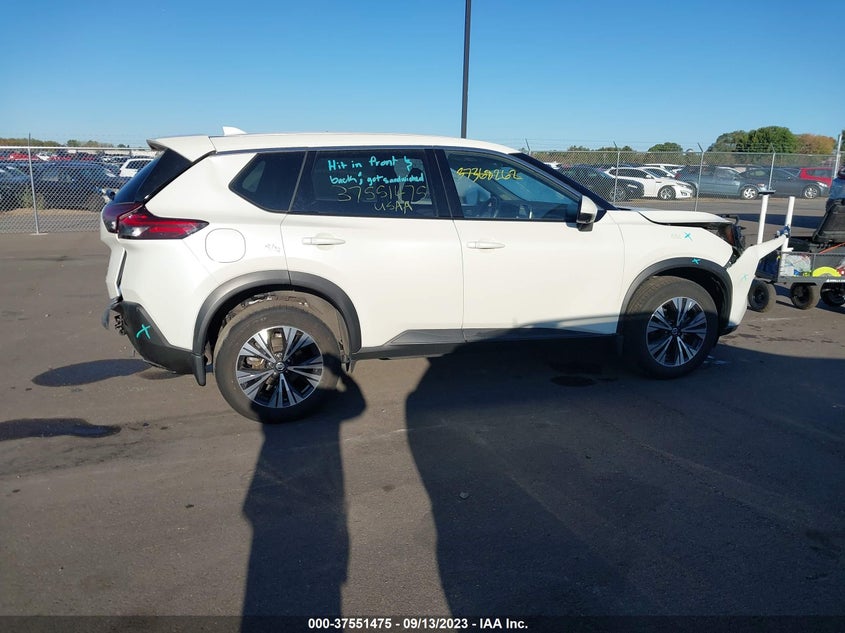VIN JN8AT3BB6MW210010 2021 NISSAN ROGUE SV
