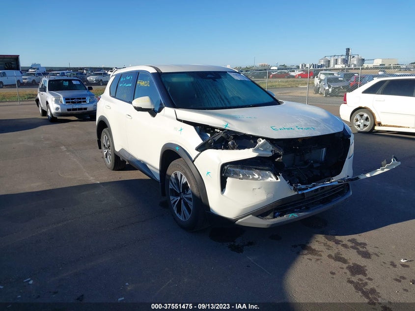VIN JN8AT3BB6MW210010 2021 NISSAN ROGUE SV