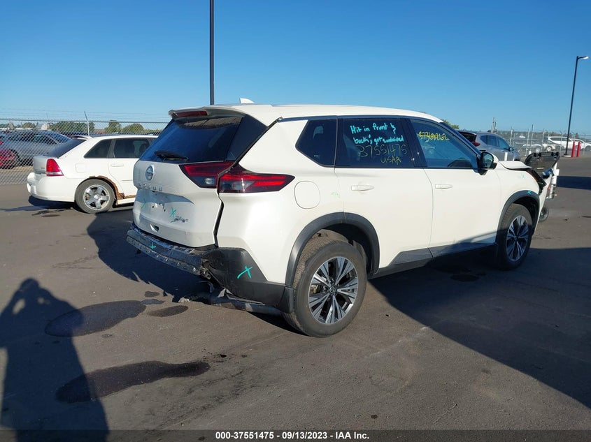 VIN JN8AT3BB6MW210010 2021 NISSAN ROGUE SV