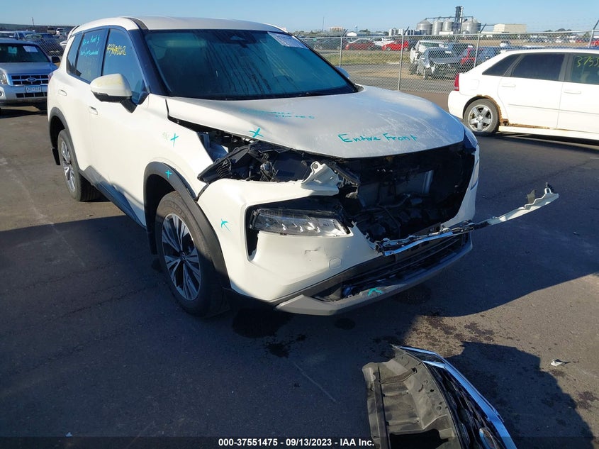 VIN JN8AT3BB6MW210010 2021 NISSAN ROGUE SV