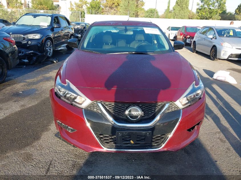 2018 NISSAN MAXIMA S - 1N4AA6AP9JC367758