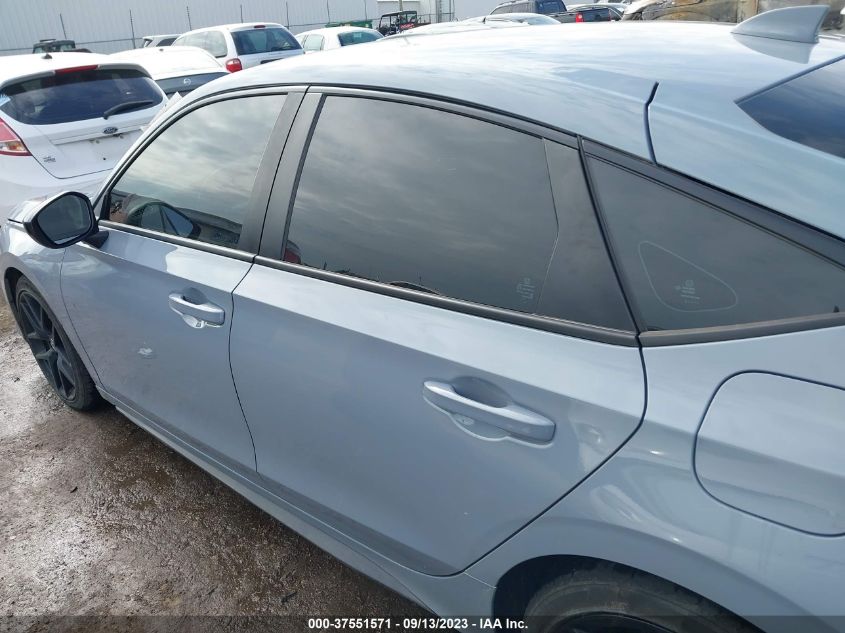 2022 HONDA CIVIC HATCHBACK SPORT - 19XFL2H81NE003415
