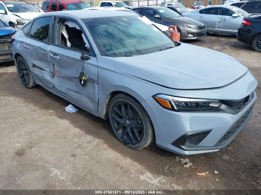 2022 HONDA CIVIC HATCHBACK SPORT - 19XFL2H81NE003415