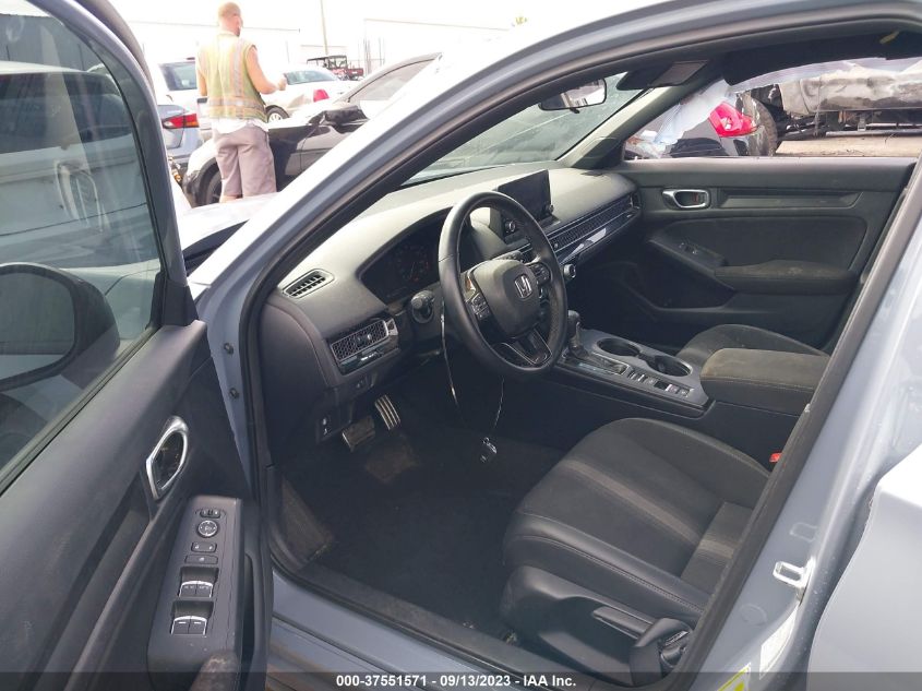 2022 HONDA CIVIC HATCHBACK SPORT - 19XFL2H81NE003415