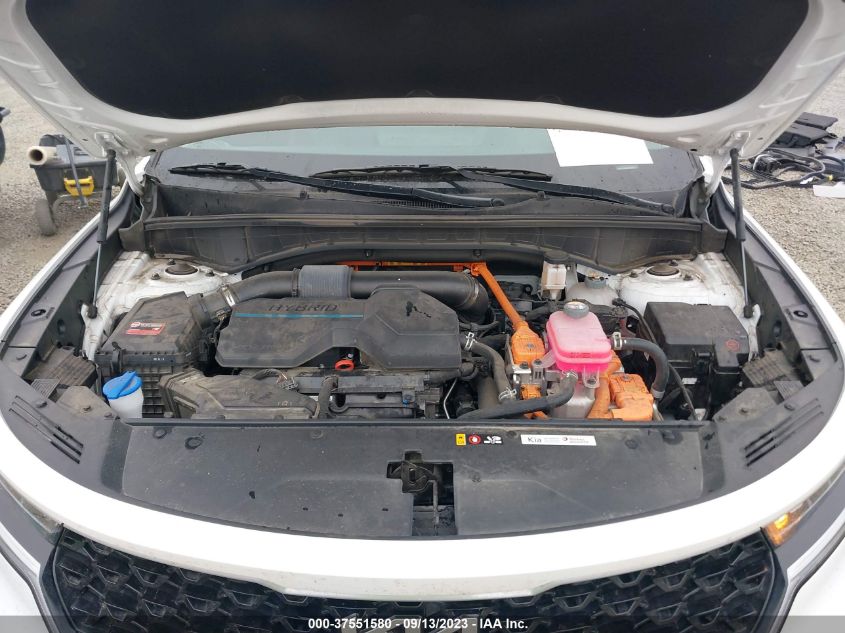 2022 KIA SORENTO HYBRID S KNDRGDLG3N5110019