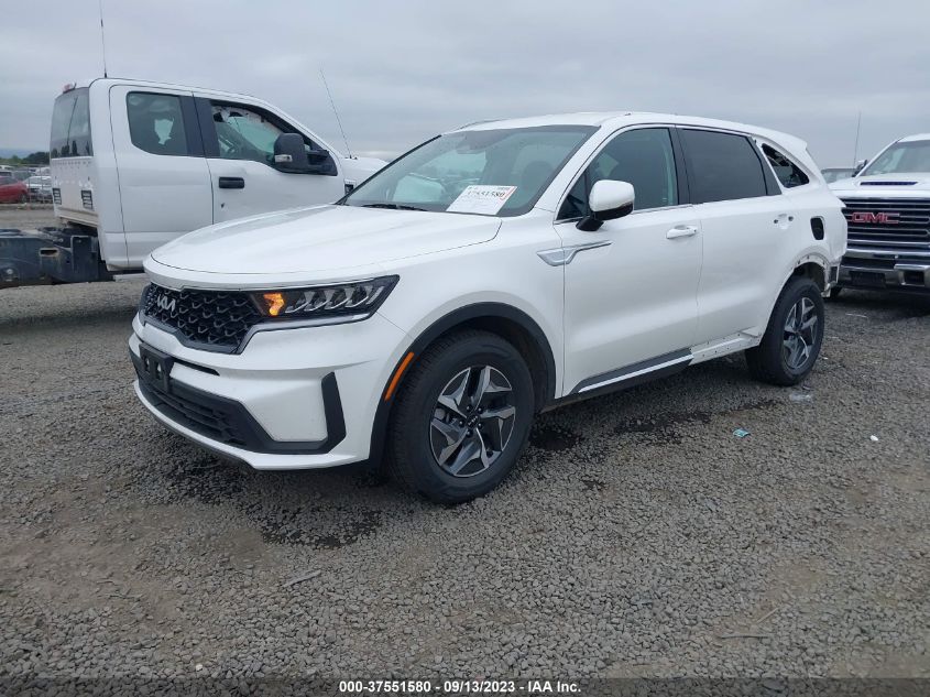 2022 KIA SORENTO HYBRID S KNDRGDLG3N5110019