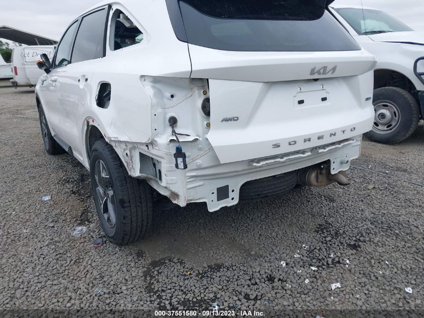 2022 KIA SORENTO HYBRID S KNDRGDLG3N5110019