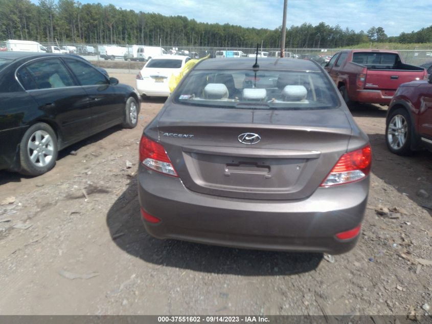 2013 HYUNDAI ACCENT GLS - KMHCT4AE0DU274878
