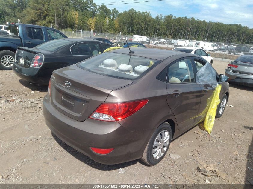 2013 HYUNDAI ACCENT GLS - KMHCT4AE0DU274878