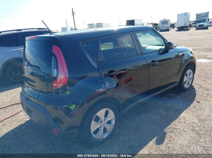 2014 KIA SOUL BASE - KNDJN2A20E7027280
