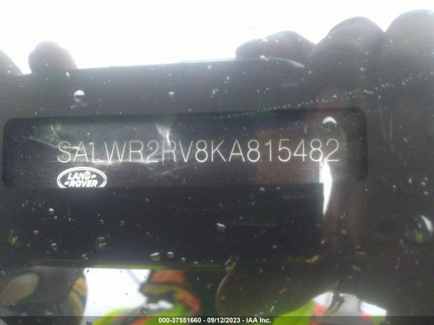 SALWR2RV8KA815482 Land Rover Range Rover Sport HSE 9