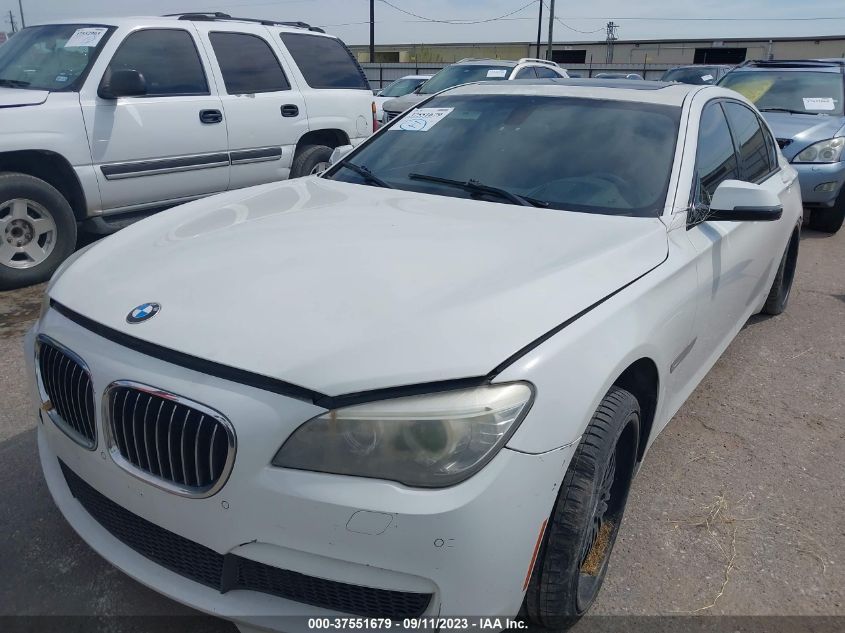 2013 BMW 7 SERIES 740LI XDRIVE - WBAYF4C51DD127741