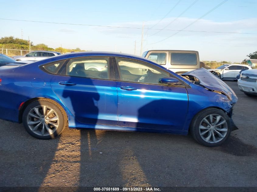 2016 CHRYSLER 200 S - 1C3CCCBB0GN115462