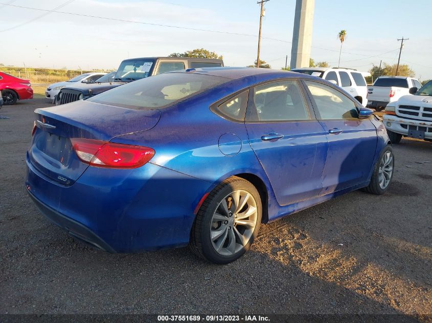 2016 CHRYSLER 200 S - 1C3CCCBB0GN115462