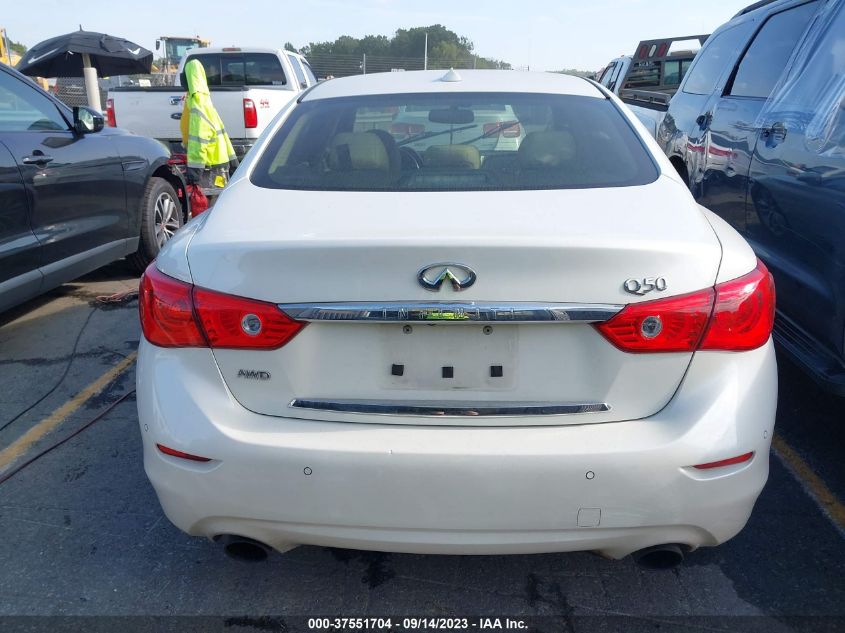 2016 INFINITI Q50 3.0T PREMIUM - JN1EV7AR0GM344804