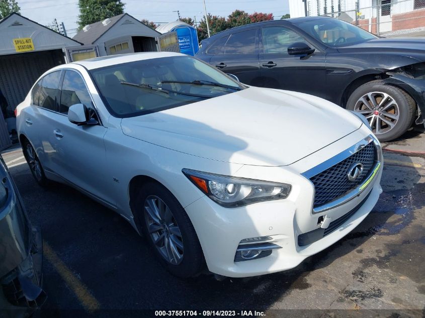 2016 INFINITI Q50 3.0T PREMIUM - JN1EV7AR0GM344804