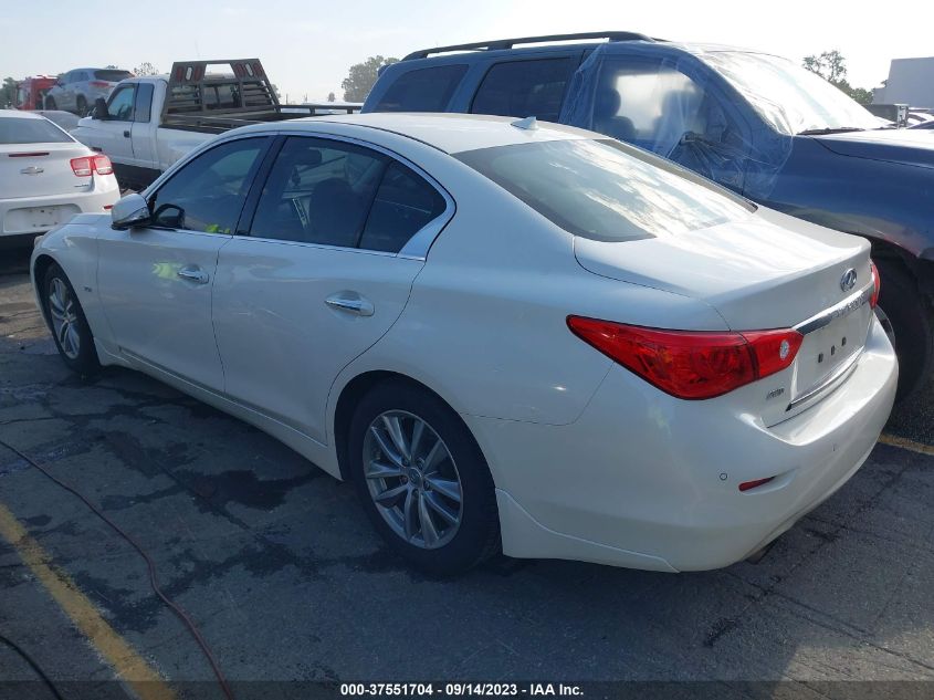 2016 INFINITI Q50 3.0T PREMIUM - JN1EV7AR0GM344804