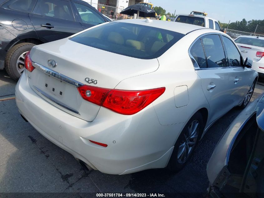 2016 INFINITI Q50 3.0T PREMIUM - JN1EV7AR0GM344804