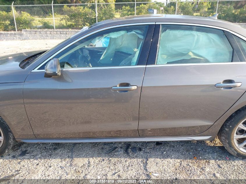 2020 AUDI A4 PREMIUM - WAUGMAF46LA052120
