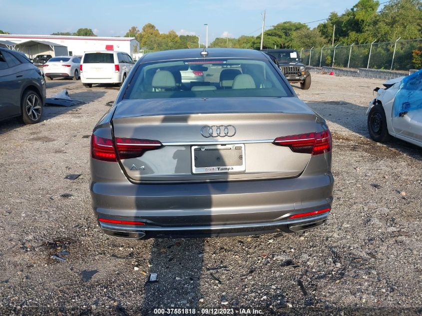 2020 AUDI A4 PREMIUM - WAUGMAF46LA052120