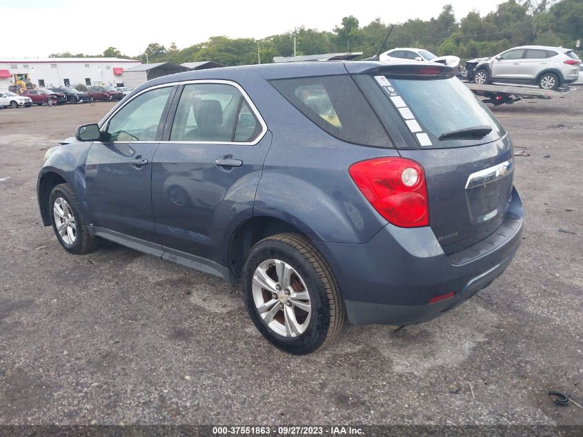 2013 CHEVROLET EQUINOX LS - 2GNALBEK1D6232919