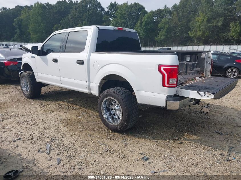 2017 FORD F-150 XL/XLT/LARIAT - 1FTEW1CF3HFC04620