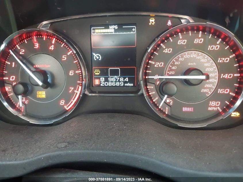 2015 SUBARU WRX - JF1VA1A61F9815250
