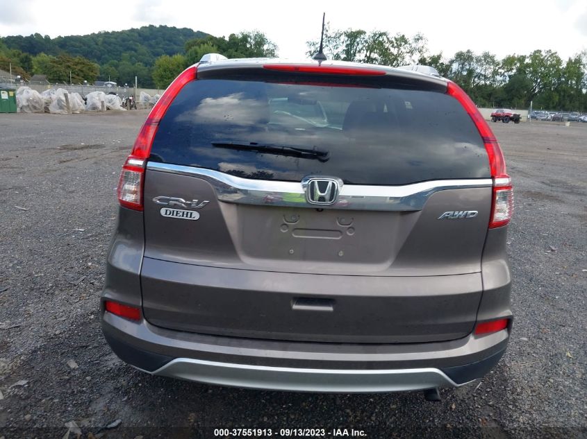 2015 HONDA CR-V EX-L - 5J6RM4H73FL097961