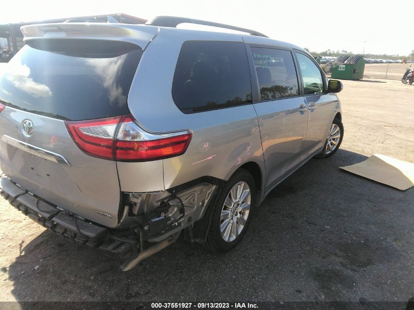 2015 TOYOTA SIENNA XLE/LIMITED - 5TDYK3DC0FS552283