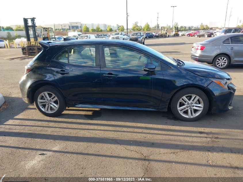 2019 TOYOTA COROLLA HATCHBACK SE/XSE JTNK4RBE9K3006385