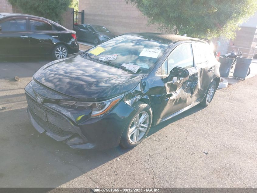 2019 TOYOTA COROLLA HATCHBACK SE/XSE JTNK4RBE9K3006385