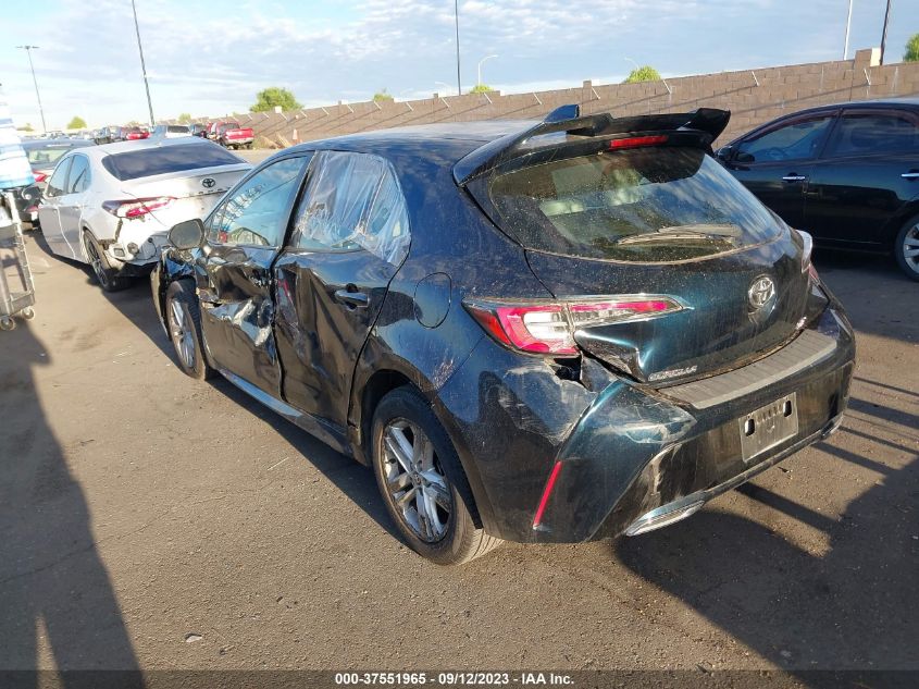 2019 TOYOTA COROLLA HATCHBACK SE/XSE JTNK4RBE9K3006385