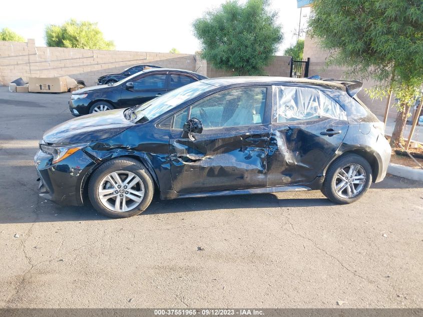 2019 TOYOTA COROLLA HATCHBACK SE/XSE JTNK4RBE9K3006385