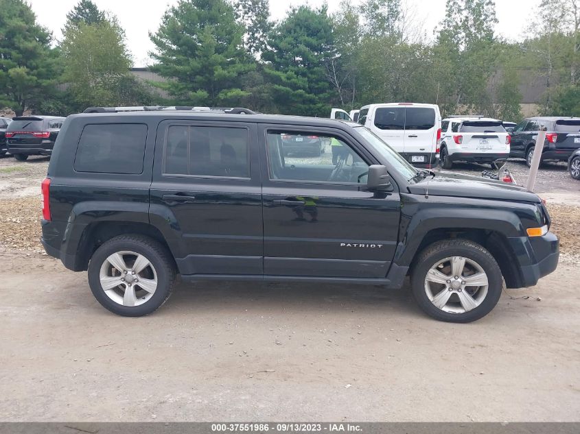 2013 JEEP PATRIOT LIMITED - 1C4NJRCB9DD249741