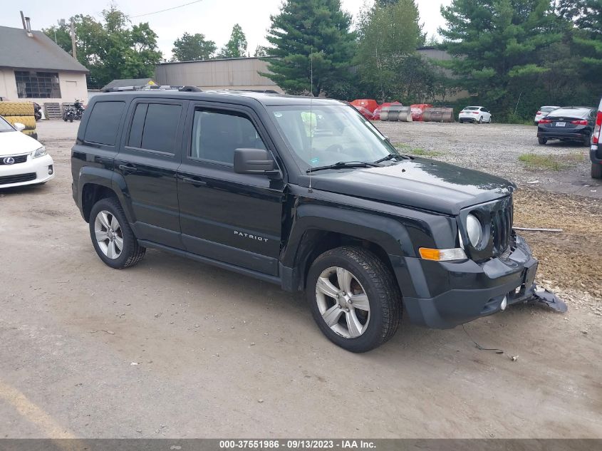2013 JEEP PATRIOT LIMITED - 1C4NJRCB9DD249741