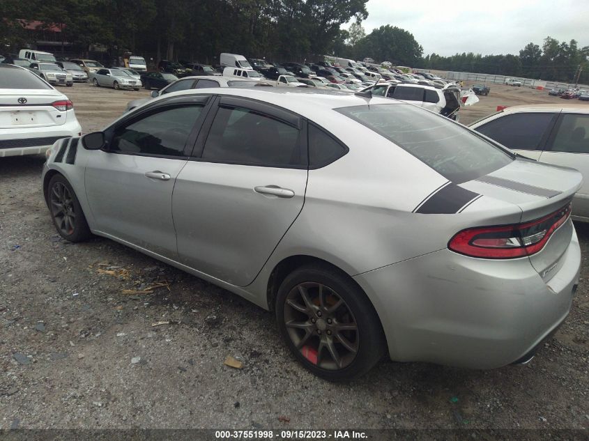 2013 DODGE DART RALLYE - 1C3CDFBA8DD107326