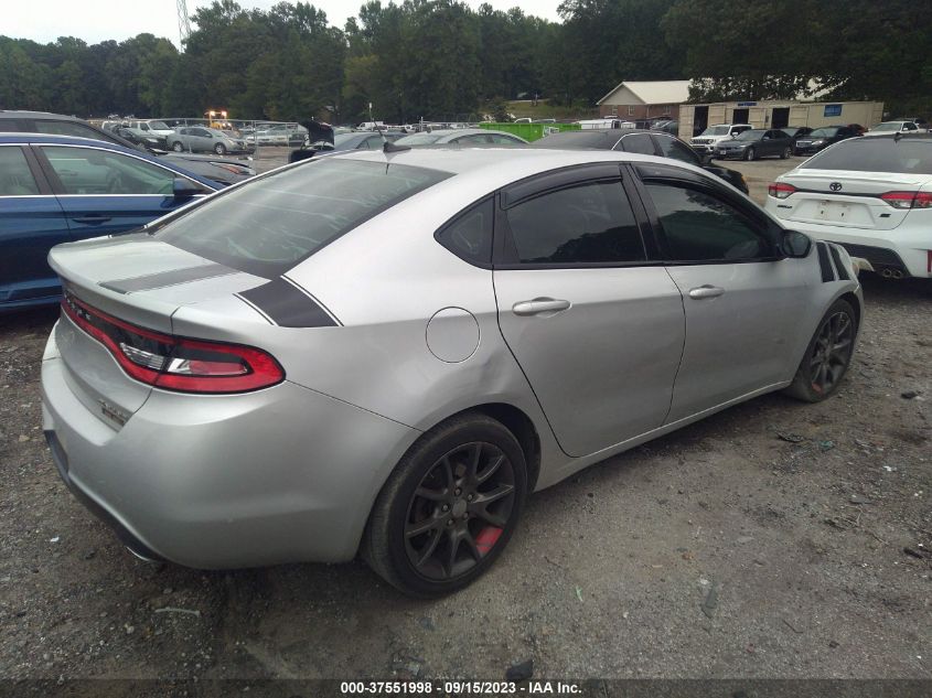 2013 DODGE DART RALLYE - 1C3CDFBA8DD107326