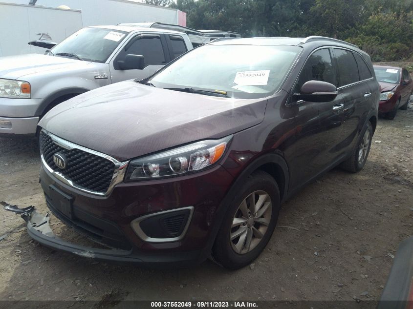 2016 KIA SORENTO LX - 5XYPG4A35GG118740