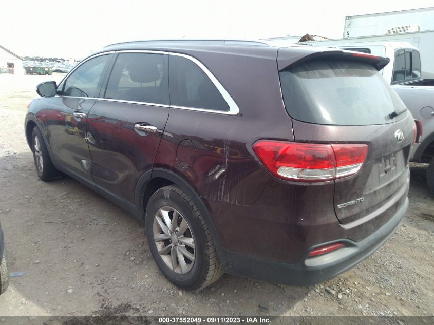 2016 KIA SORENTO LX - 5XYPG4A35GG118740