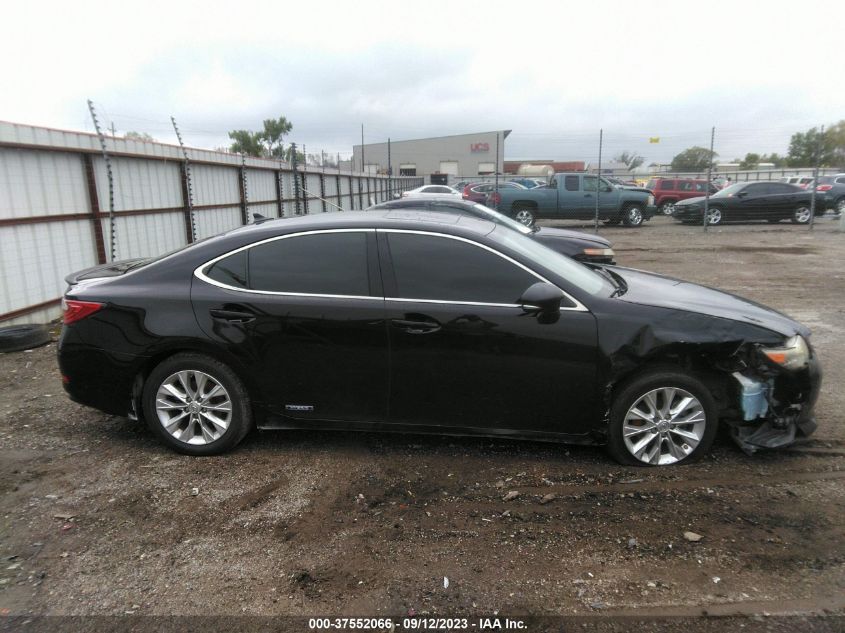 2013 LEXUS ES 300H HYBRID JTHBW1GG9D2009546