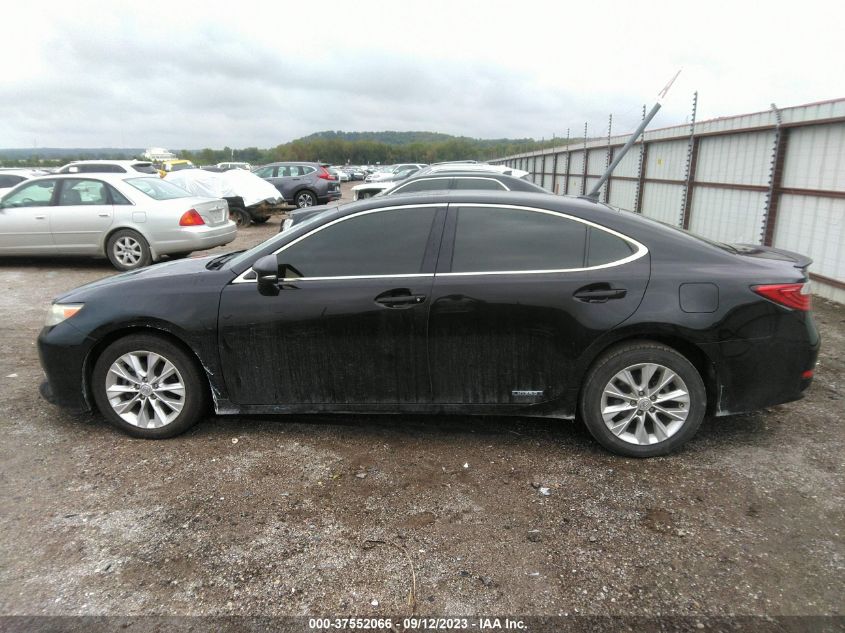 2013 LEXUS ES 300H HYBRID JTHBW1GG9D2009546