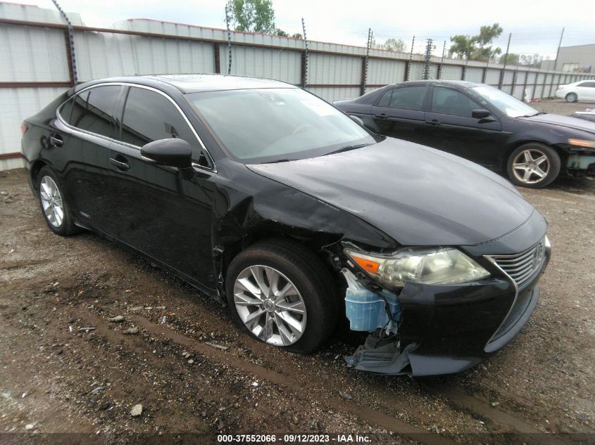 2013 LEXUS ES 300H HYBRID JTHBW1GG9D2009546