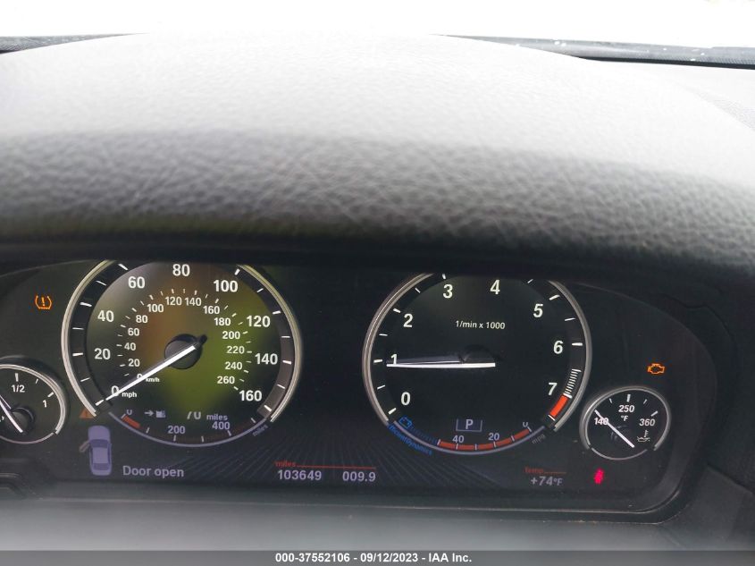 2013 BMW 5 SERIES 535I - WBAFR7C53DC822616