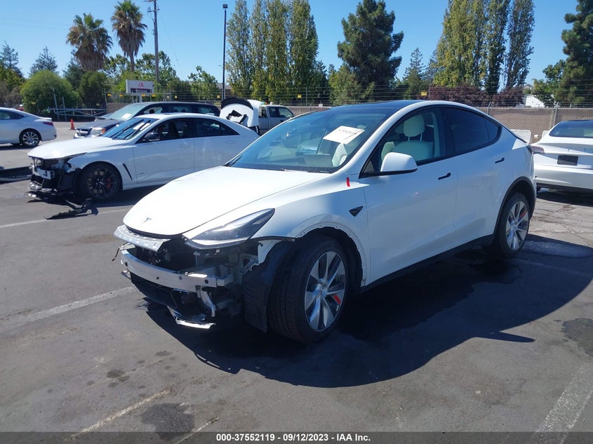VIN 7SAYGDEE3PF622861 2023 TESLA MODEL Y LONG RANGE